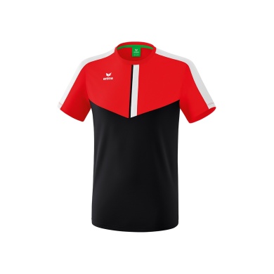 Erima Sport T-shirt Squad (100% Polyester) red/black Boys